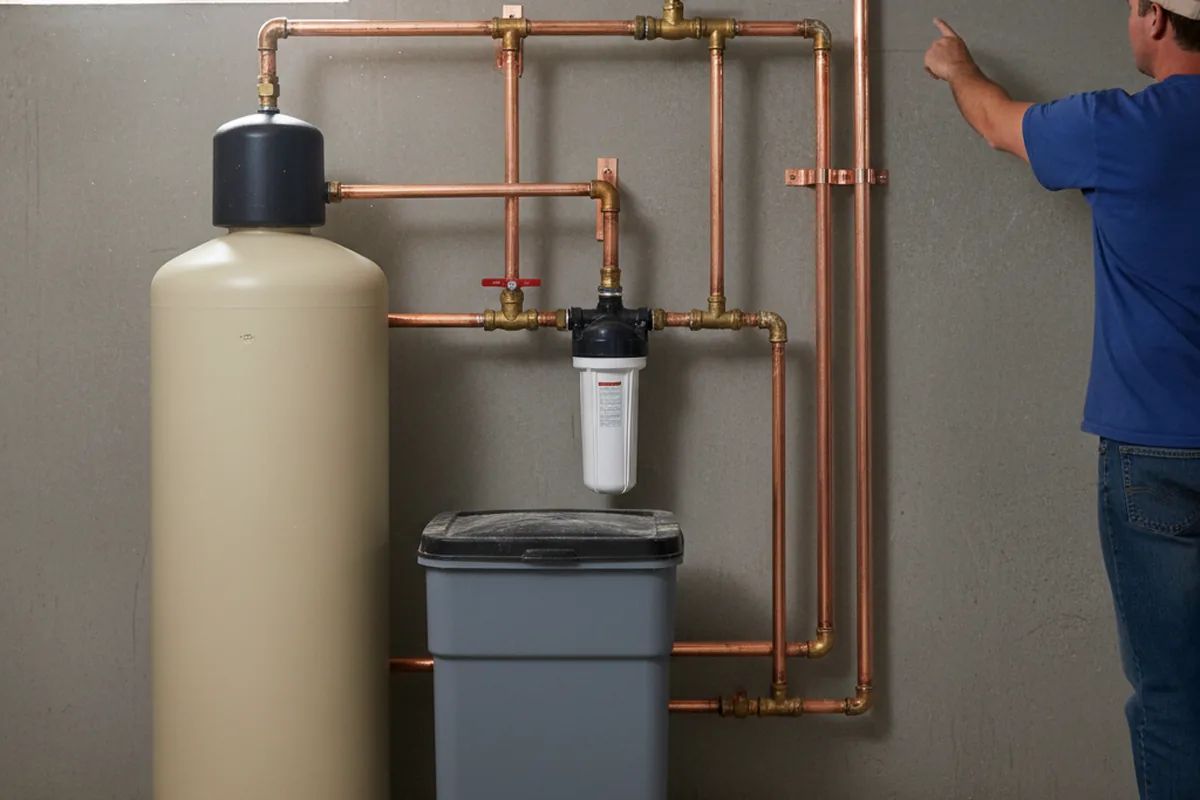 Whole-house water treatment system installed in Wheeler